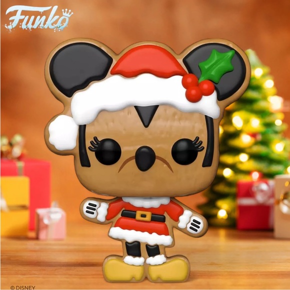 Funko Holiday Minnie Mouse Festive Vinyl Figure #1225 - Picture 1 of 4
